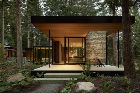 metal house in woods|houses in the woods.